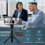 OTIUM 3 in 1 Wireless Microphone for iPhone, Camera, Android, iPad, Mini Microphone, USB C Microphone, iPhone Mic, 2.4G Ultra-Low Delay, Microphone for Video Recording/Vlog/TikTok/YouTube/Interview