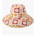 Formes Sun Women's Wide-Brimmed Cotton Canvas Holiday Bucket Hat Formes Sun Women's Wide-Brimmed Cotton Canvas Holiday Bucket Hat