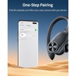 NOOT PRODUCTS  Bluetooth Headphones True Wireless Earbuds 60H Playback LED Power Display Earphones with Wireless Charging Case IPX5 Waterproof in-Ear Earbuds with Mic for Smart Phone Laptop TV Computer Sports