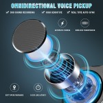 OTIUM 3 in 1 Wireless Microphone for iPhone, Camera, Android, iPad, Mini Microphone, USB C Microphone, iPhone Mic, 2.4G Ultra-Low Delay, Microphone for Video Recording/Vlog/TikTok/YouTube/Interview