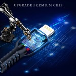 KOOPAO iPhone Charger[4+2Pack], USB Cable Fast Charging Braided Multi Color Long Cord with Dual Port USB Plug Wall Charger Adapter for iPhone,Ipad