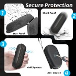 NOOT PRODUCTS Bluetooth Headphones True Wireless Earbuds 60H Playback LED Power Display Earphones with Wireless Charging Case IPX5 Waterproof in-Ear Earbuds with Mic for Smart Phone Laptop TV Computer Sports