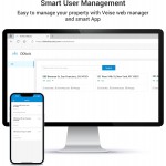 Otium Keyless Entry Door Lock, Electronic Keypad Deadbolt, Keyed Entry, Auto Lock, Anti-Peeking Password, Back Lit & Easy Installation Design, Matte Black