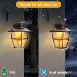 TONULAX Solar Outdoor Lights 2 Pack, Solar Garden Lights Solar Powered Waterproof Landscape Path Lights Stainless Steel LED Outdoor Lights Solar for Walkway Yard Backyard Lawn Patio Driveway Decorative 