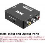 UPGROW RCA to HDMI, AV to HDMI Converter, DIGITNOW 1080P Mini RCA Composite CVBS AV to HDMI Video Audio Converter Adapter Supporting PAL/NTSC for PC/ Laptop /Xbox /PS4 /TV /STB /VHS /VCR /Blue-Ray 