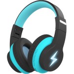 NOOT PRODUCTS Bluetooth Headphones, Colorful Wireless Over Ear Headset with LED Lights, Built-in Mic, 45H Playtime, 85dB/94dB Volume Limited Headphones for Boys Girls iPad Tablet School Airplane