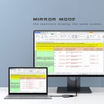 UPGROW USB C to HDMI Adapter, USB Type-C to HDMI Adapter [Thunderbolt 3 Compatible] with MacBook Pro 2019/2018/2017, MacBook Air/iPad Pro 2019, Samsung Galaxy S10/S9 and More 