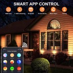 TONULAXSolar Lights Outdoor Motion Sensor 2 Packs, 3 Adjustable Heads Security Lights 362 LED Flood Light IP65 Waterproof 270° Wide Angle Wall Lights with 3 Modes for Porch Garage Yard Patio 