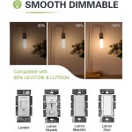 ENERGETIC SMARTER LIGHTING A19  E26 E27 LED Light Bulbs Dimmable, 60W Equivalent, 2700K Soft White, 9.5W 800 Lumens Bulbs, E26 Standard Base, UL Listed, Lighting for Bedroom Living Room Home Office