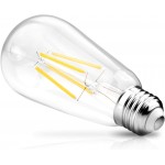 ENERGETIC SMARTER LIGHTING A19 E26 E27 LED Light Bulbs Dimmable, 60W Equivalent, 2700K Soft White, 9.5W 800 Lumens Bulbs, E26 Standard Base, UL Listed, Lighting for Bedroom Living Room Home Office