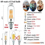 ENERGETIC SMARTER LIGHTING  E14 LED Light Bulbs 40W Equivalent, Soft White, Dimmable, 10,000 Hour Lifetime, A19 LED Light Bulb , 6-Pack
