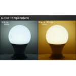 ENERGETIC SMARTER LIGHTING E26 E27 LED Light Bulbs 40W Equivalent, Warm White, Non-Dimmable, 10,000 Hour Lifetime, A19 LED Light Bulb , 6-Pack