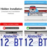 EKYLIN HD Backup Camera,Metal Housing 170 Degree Wide View Angle License Plate Rear View Camera for Car,Clear Night Vision IP69 Waterproof Rearview Camera Universal Reverse Cam Kit for Vehicle SUV RV Pickup EKYLIN HD Backup Camera,Metal Housing 170 Degree Wide View Angle License Plate Rear View Camera for Car,Clear Night Vision IP69 Waterproof Rearview Camera Universal Reverse Cam Kit for Vehicle SUV RV Pickup