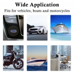 EKYLIN Small USB 3.0 Male to Female AUX Flush Panel Mount Extension Cable for Car Truck Boat Motorcycle Dashboard 3ft