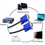 EKYLIN VGA to VGA Video Cable 1.5m / 5ft for Computer PC Laptop to Monitor Screen Projector with VGA Plug Port EKYLIN VGA to VGA Video Cable 1.5m / 5ft for Computer PC Laptop to Monitor Screen Projector with VGA Plug Port