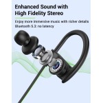 USAMS Bluetooth Headphones, Deep Bass Wireless Running Headphones w/16 Hrs Playtime, Bluetooth Earbuds in-Ear w/Earhooks, IPX7 Waterproof Sports Earphones with Microphone for Calls USAMS Bluetooth Headphones, Deep Bass Wireless Running Headphones w/16 Hrs Playtime, Bluetooth Earbuds in-Ear w/Earhooks, IPX7 Waterproof Sports Earphones with Microphone for Calls
