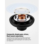 USAMS Bluetooth Headphones, Wireless Earbuds IPX7 Waterproof Sports Earphones with Mic HD Stereo Sweatproof in-Ear Earbuds Gym Running Workout 15 Hour Battery Sound Isolation Headsets