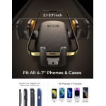 USAMS Adjustable Phone Mount for Car, CD Phone Holder for iPhone Car Holder Mount Ultra Sturdy Vent Cell Phone Mount CD Slot Car Cell Phone Holder for iPhone 15 Pro Max Plus Accessories Samsung