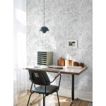 ART 3D Leaf Peel and Stick Wallpaper Boho Leaves Contact Paper Self Adhesive Floral Contact Paper for Cabinets Waterproof Drawer Liner Decoration Wall Paper for Walls Removable 15.5''x118''