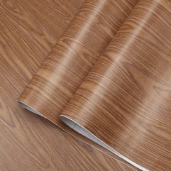 ART 3D Brown Wood Contact Paper for Cabinets Wood Wallpaper Wood Grain Self Adhesive Wood Peel and Stick Wallpaper Removable Wallpaper Faux Vinyl 17.7”x196”